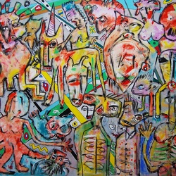 toiles 180x150 cm